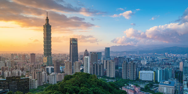 Taipei City Skyline