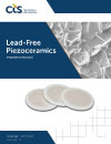 Front page of the CTS lead-free piezoceramic materials brochure