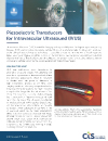 Thumbnail image of application note about piezoelectric transducers for IVUS